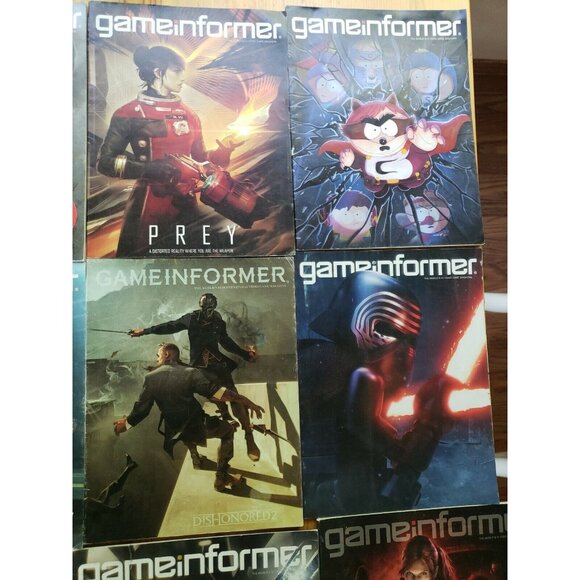 Game Informer Magazine Lot of 17 Issues from 20012-2017 Halo Dragon Ball Fighter - Picture 3 of 10